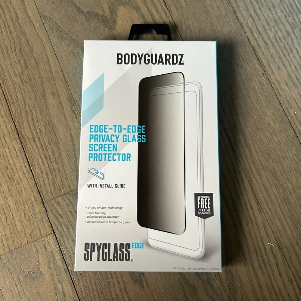 Bodyguardz privacy glass screen protector